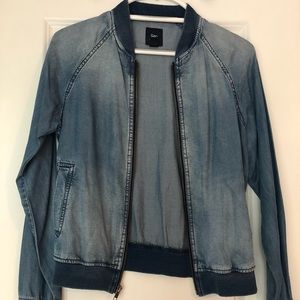 NEW GAP denim bomber